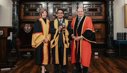 Professors Taylor, Vasan and Eteiba