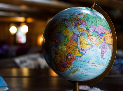 PDC hero- image of a globe